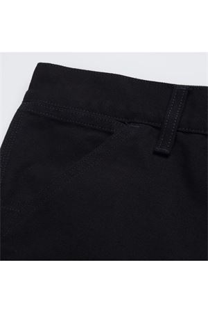 Shorts in cotone denim nero CARHARTT WIP | I02794289